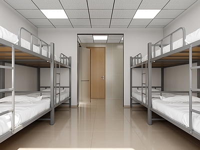 现代宿舍 现代宿舍 上下铺床