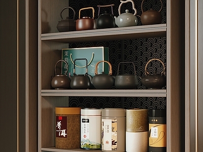 茶具 茶壶 茶杯 茶叶盒