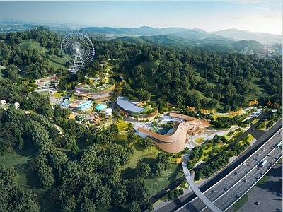 现代其他公共建筑 儿童公园 异性建筑