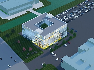现代其他商业建筑 底商办公