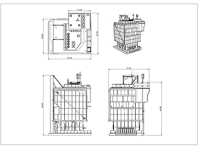 现代其他商业建筑 餐饮建筑 施工图