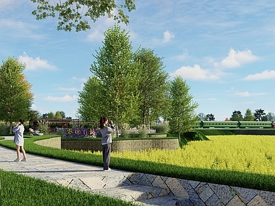 现代中式营地 帐篷营地 乡村露营 露营地