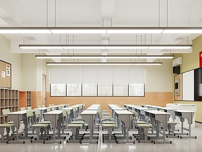 现代简约教室 普通教室