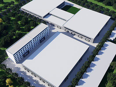 现代厂房 现代厂房 厂房建筑