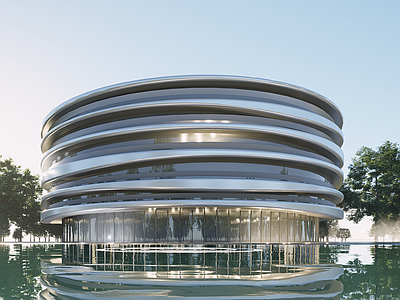 现代图书馆 图书馆 现代图书馆建筑 现代简约图书馆 大学图书馆 学校图书馆