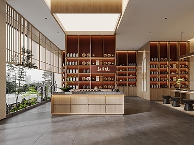 现代新中式茶叶店 现代新中式茶叶店