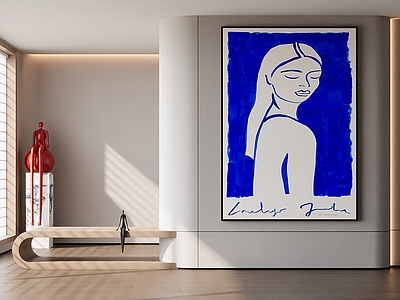 现代极简挂画 女孩房挂画 书房挂画 客厅挂画 玄关挂画 办公室挂画