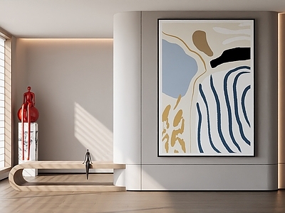 奶油北欧挂画 女孩房挂画 书房挂画 客厅挂画 玄关挂画 办公室挂画
