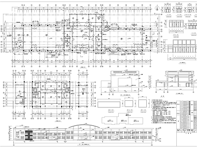 现代产业园建筑 某动力 施工图