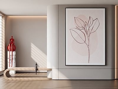现代奶油挂画 女孩房挂画 书房挂画 客厅挂画 玄关挂画 办公室挂画