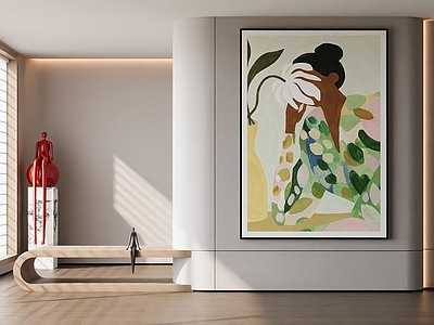 奶油北欧挂画 女孩房挂画 书房挂画 客厅挂画 玄关挂画 办公室挂画
