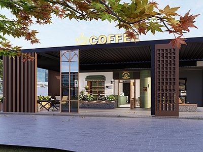 集装箱 工业风咖啡厅