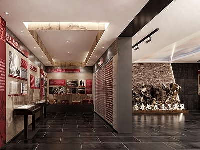 现代新中式其他文化空间 展厅 纪念馆 知青展厅