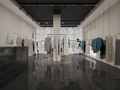 现代简约服装店 女装店