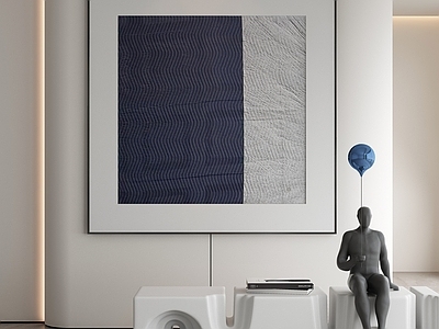 现代侘寂挂画 油画 书房挂画 茶室挂画 客厅挂画 玄关挂画