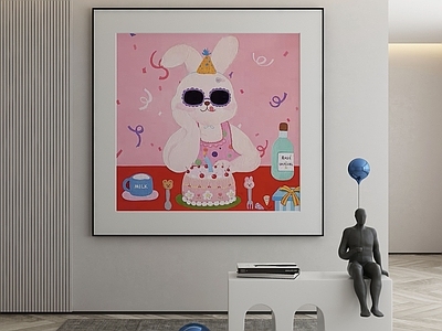 现代侘寂挂画 油画 书房挂画 茶室挂画 客厅挂画 玄关挂画