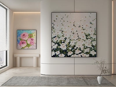 现代侘寂挂画 油画 书房挂画 茶室挂画 客厅挂画 玄关挂画