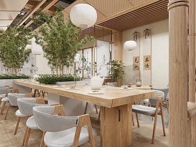 新中式中餐厅 餐厅 中餐厅明档
