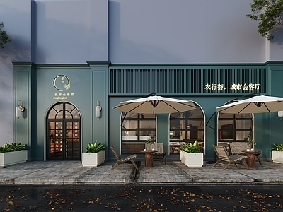 现代意式商场外观 现代门头门面 咖啡店门头门面 现代咖啡厅门头 意式咖啡厅门头 轻奢咖啡店门头