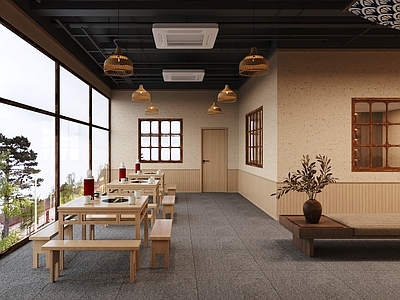 新中式火锅店 火锅店