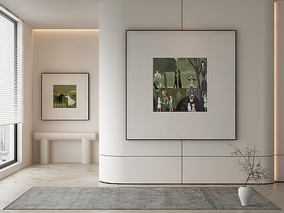 现代侘寂挂画 油画 书房挂画 茶室挂画 客厅挂画 玄关挂画