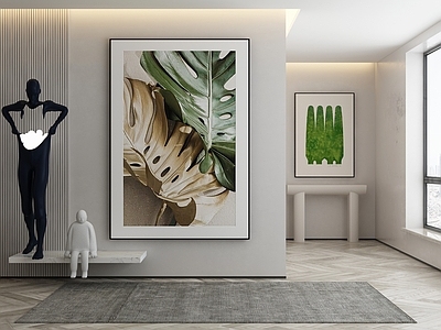 现代侘寂挂画 油画 书房挂画 茶室挂画 客厅挂画 玄关挂画