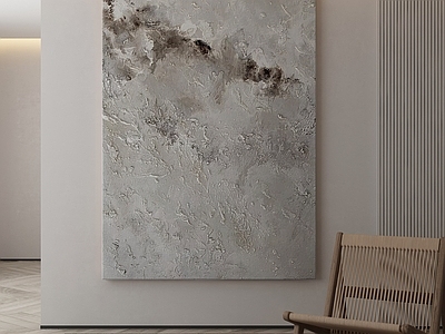 现代侘寂挂画 油画 书房挂画 茶室挂画 客厅挂画 玄关挂画