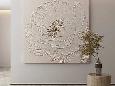 现代侘寂挂画 油画 书房挂画 茶室挂画 客厅挂画 玄关挂画