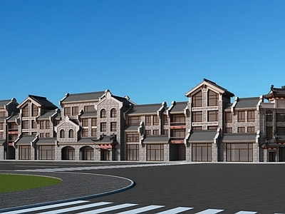 中式古建 中式街景