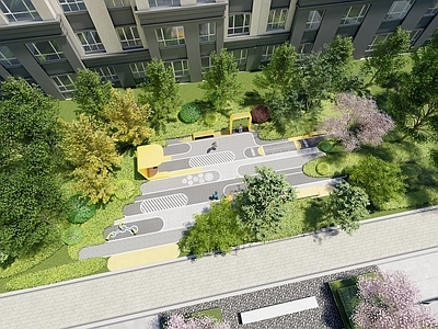 现代儿童游乐空间 现代儿童活动区 儿童游乐空间