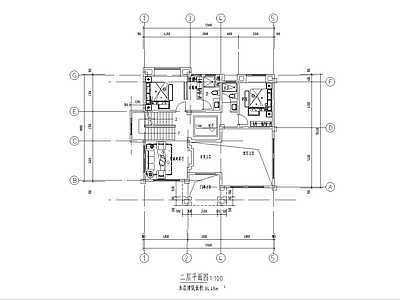 新中式现代别墅建筑 独栋别墅 自建房 施工图