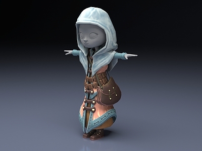 虚拟人物 僧侣风格