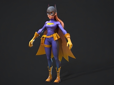 虚拟人物 蝙蝠女