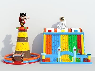 娱乐器材 充气攀岩 户外攀岩 充气城堡 气模