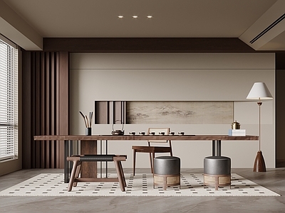 中古茶室 中古风茶室 茶桌椅