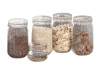 厨房用品 调料瓶 调料罐 调料品 厨房用品 玻璃瓶