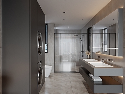 现代卫生间 现代卫生间