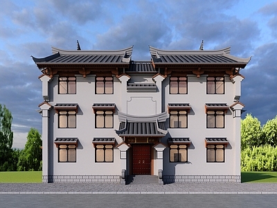 中式古建 中式客栈