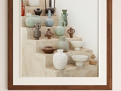 现代新中式挂画 客厅挂画 玄关挂画 画框 茶室挂画 书房挂画