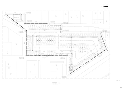 现代其他景观 停车场 露台停车场 施工图