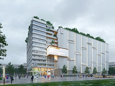 现代仓储建筑 仓储物流