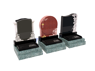 现代新中式其他景观小品 墓 艺术墓