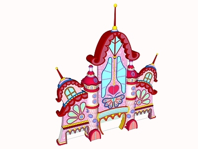 现代入口大门 游乐园大门 游乐园么头