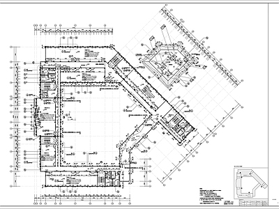 现代其他公共建筑 独立学院建筑图 施工图