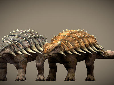 爬行类动物 甲龙 恐龙