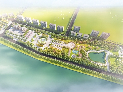 现代滨水景观 生态河道滨水公园 康养滨水景观公园 文化传承滨水公园 生态修复滨水公园 滨水景观公园