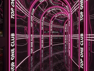 现代酒吧 酒吧 走道