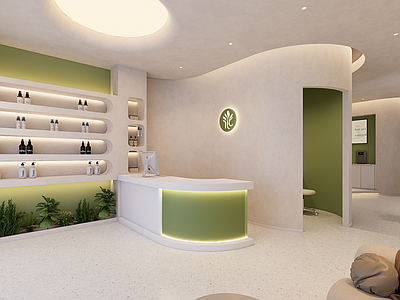 现代其他店铺 头疗店 SPA 美容院