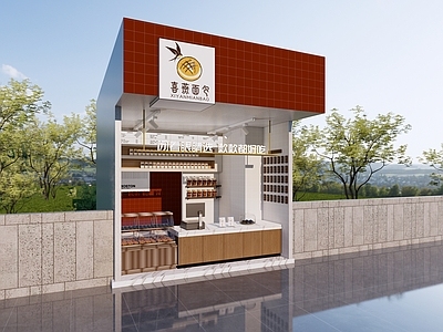 现代甜品面包店 甜品店 面包店 蛋糕店