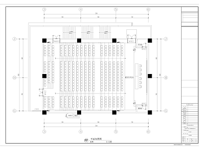 现代其他工装空间 报告厅 施工图